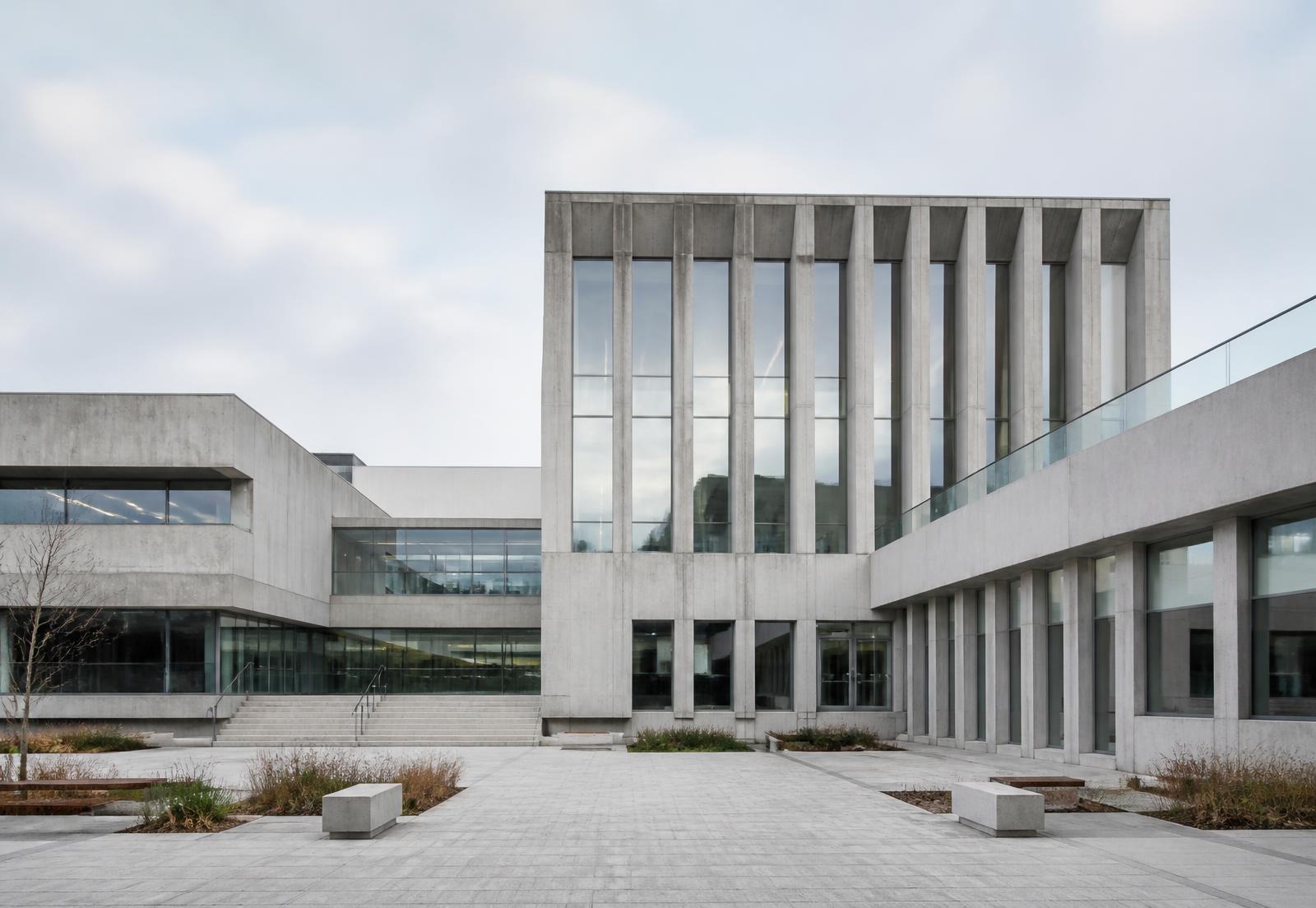 Nordic institutional campus architecture